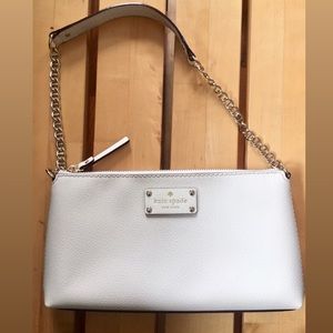 Kate Spade Leather Shoulder Bag Wellesley Byrd